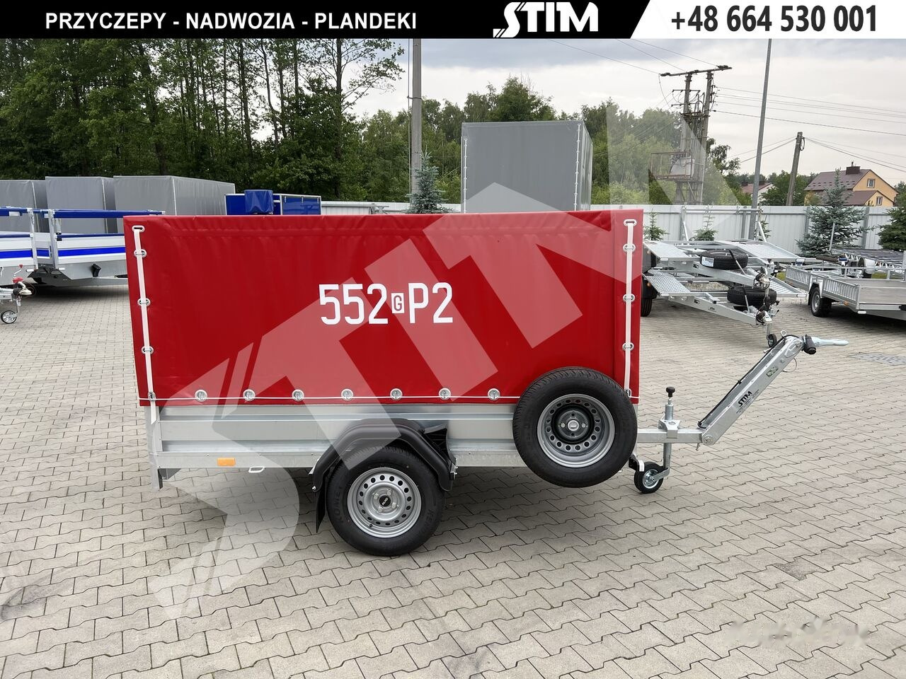 Stim S11-750/2514 dyszel regulowany - Auto järelhaagis: pilt 2 Stim S11-750/2514 dyszel regulowany - Auto järelhaagis: pilt 2