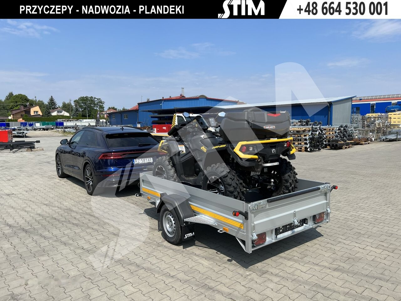 Stim S11-QT/750WB - uchylna - Auto järelhaagis: pilt 2 Stim S11-QT/750WB - uchylna - Auto järelhaagis: pilt 2