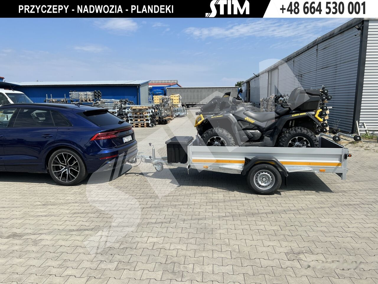 Stim S11-QT/750WB - uchylna - Auto järelhaagis: pilt 3 Stim S11-QT/750WB - uchylna - Auto järelhaagis: pilt 3