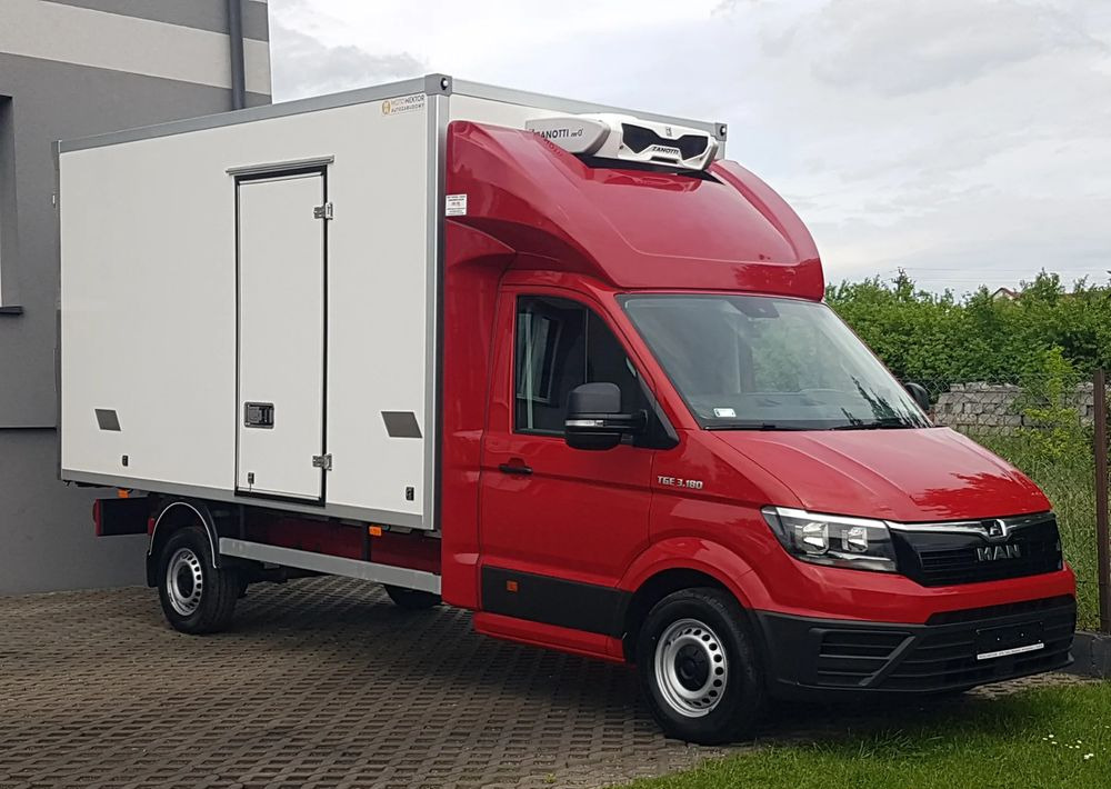 MAN TGE 3.180 8 EP CHŁODNIA AGREGAT 4,20x2,10x2,20 IZOTERMA FUNKCJA GRZANIA KLIMA DMC 3500 KG - Tarbesõiduk külmik: pilt 1 MAN TGE 3.180 8 EP CHŁODNIA AGREGAT 4,20x2,10x2,20 IZOTERMA FUNKCJA GRZANIA KLIMA DMC 3500 KG - Tarbesõiduk külmik: pilt 1