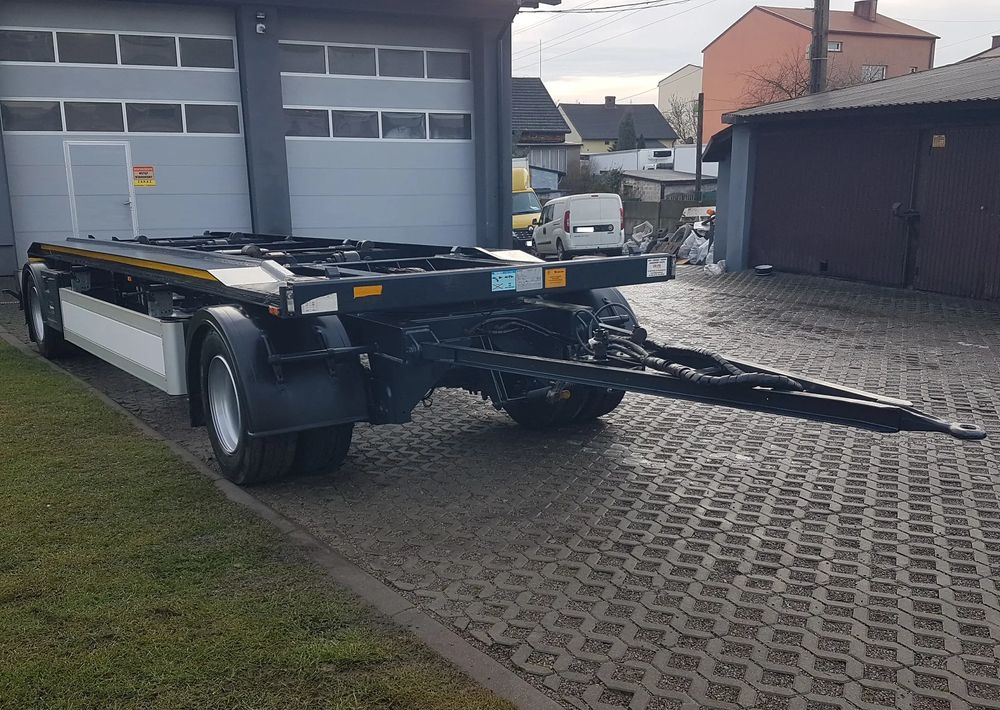 Wielton PS-2 PRZYCZEPA POD KONTENERY DO HAKOWCA 2 OSIE BLIŹNIAKI HUFFERMANN MEILLER ZASŁAW SKIBICKI - Multilift/ Liftdumper haagis: pilt 1 Wielton PS-2 PRZYCZEPA POD KONTENERY DO HAKOWCA 2 OSIE BLIŹNIAKI HUFFERMANN MEILLER ZASŁAW SKIBICKI - Multilift/ Liftdumper haagis: pilt 1