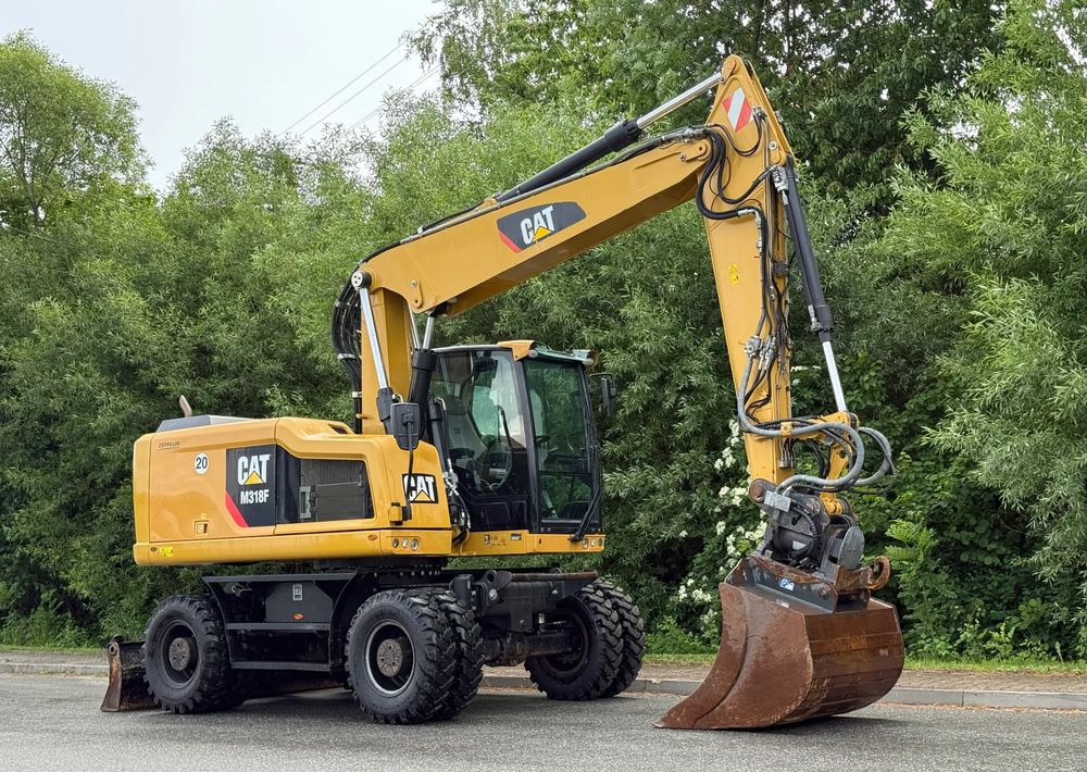 Caterpillar CAT 318 F * Powertilt * Sprowadzony* 9700 MTG * Caterpillar * Stan Perfekcyjny - Ratastel ekskavaator: pilt 2 Caterpillar CAT 318 F * Powertilt * Sprowadzony* 9700 MTG * Caterpillar * Stan Perfekcyjny - Ratastel ekskavaator: pilt 2