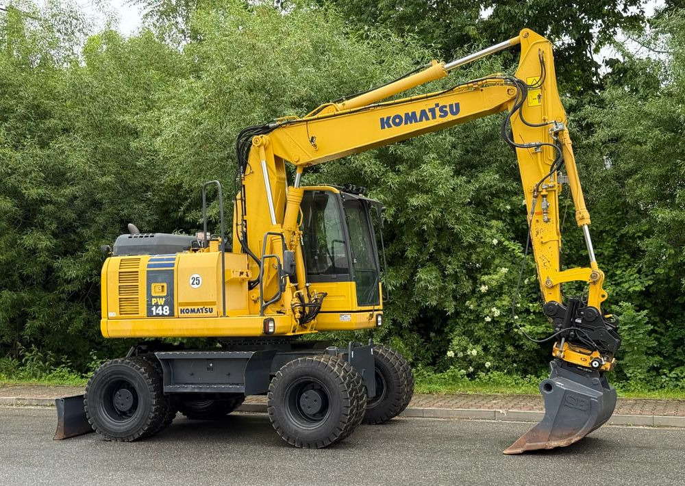 Komatsu * Komatsu PW 148 *ROTOTILT * Sprowadzona * Stan Perfekcyjny * Koparka Kołowa * - Ratastel ekskavaator: pilt 3 Komatsu * Komatsu PW 148 *ROTOTILT * Sprowadzona * Stan Perfekcyjny * Koparka Kołowa * - Ratastel ekskavaator: pilt 3