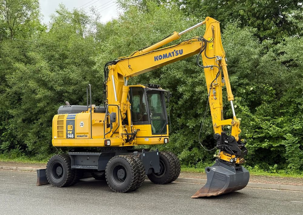 Komatsu * Komatsu PW 148 *ROTOTILT * Sprowadzona * Stan Perfekcyjny * Koparka Kołowa * - Ratastel ekskavaator: pilt 2 Komatsu * Komatsu PW 148 *ROTOTILT * Sprowadzona * Stan Perfekcyjny * Koparka Kołowa * - Ratastel ekskavaator: pilt 2