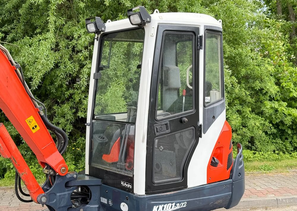 Kubota * Sprowadzona * Minikoparka * Kubota KX 101-3Q2 * 3.6 Tony * - Miniekskavaator: pilt 5 Kubota * Sprowadzona * Minikoparka * Kubota KX 101-3Q2 * 3.6 Tony * - Miniekskavaator: pilt 5
