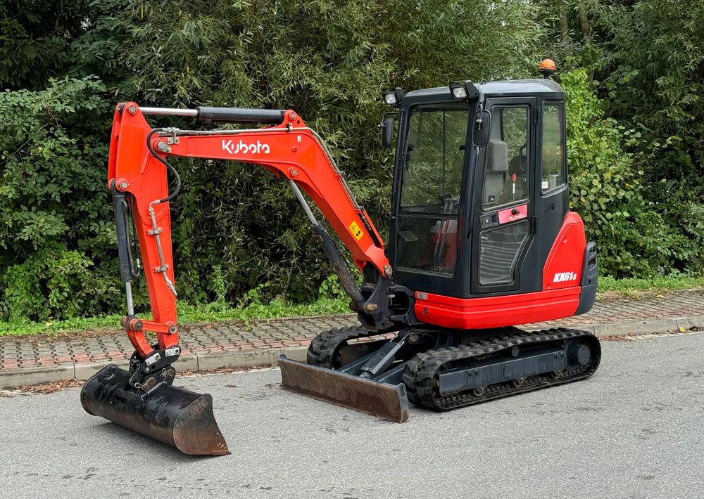 Kubota * Sprowadzona * Minikoparka * Kubota KX61-3 * 2.6 Ton * - Miniekskavaator: pilt 1 Kubota * Sprowadzona * Minikoparka * Kubota KX61-3 * 2.6 Ton * - Miniekskavaator: pilt 1