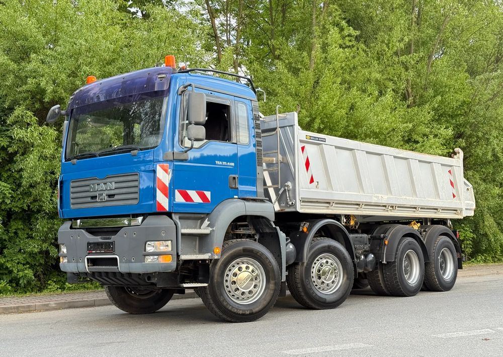 MAN * Kiper Meiller * Wywrotka * 35-440 *  MAN TGA 8X4 * Stan Perfekcyjny * - Kallurauto: pilt 3 MAN * Kiper Meiller * Wywrotka * 35-440 *  MAN TGA 8X4 * Stan Perfekcyjny * - Kallurauto: pilt 3