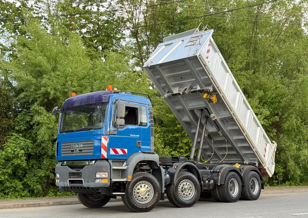 MAN * Kiper Meiller * Wywrotka * 35-440 *  MAN TGA 8X4 * Stan Perfekcyjny * - Kallurauto: pilt 1 MAN * Kiper Meiller * Wywrotka * 35-440 *  MAN TGA 8X4 * Stan Perfekcyjny * - Kallurauto: pilt 1