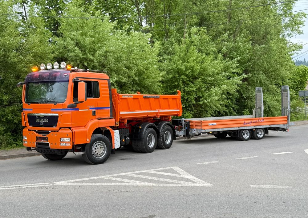 MAN * Kiper * Wywrotka * 26-480 *  MAN TGS 6x4 Bordmatic * Zastaw Tandem Niskopodwozie * Stan Perfekcyjny * - Kallurauto: pilt 1 MAN * Kiper * Wywrotka * 26-480 *  MAN TGS 6x4 Bordmatic * Zastaw Tandem Niskopodwozie * Stan Perfekcyjny * - Kallurauto: pilt 1