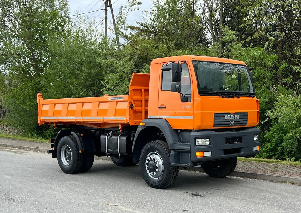 MAN * LE 280 B * MAN * 4x4 * Kiper Wywrotka x3 * Meiller * Sprowadzony * Stan Perfekcyjny * - Kallurauto: pilt 2 MAN * LE 280 B * MAN * 4x4 * Kiper Wywrotka x3 * Meiller * Sprowadzony * Stan Perfekcyjny * - Kallurauto: pilt 2