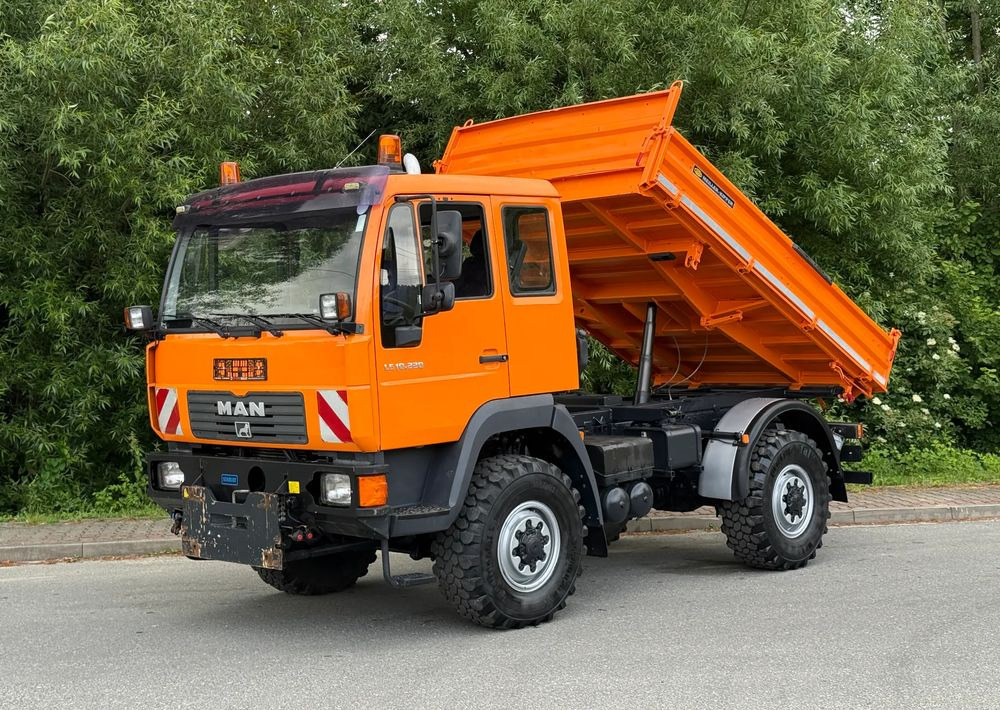 MAN * MAN 10-220 * Kiper Wywrotka Meiller * 4x4 * Zimowe Utrzymanie * Unimog * - Kallurauto: pilt 1 MAN * MAN 10-220 * Kiper Wywrotka Meiller * 4x4 * Zimowe Utrzymanie * Unimog * - Kallurauto: pilt 1