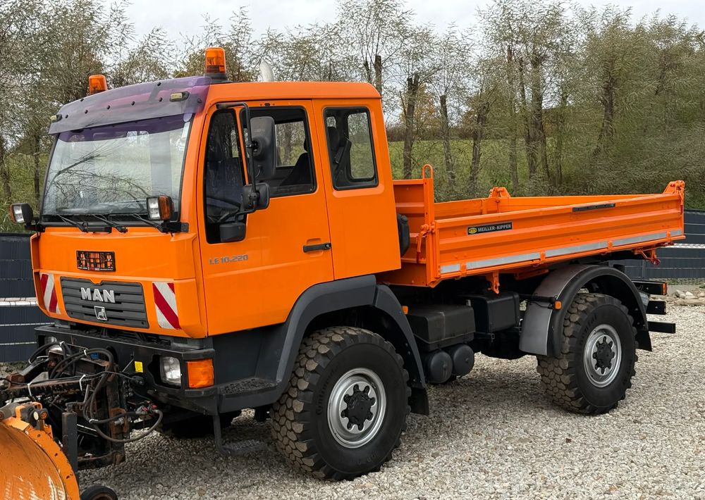 MAN * MAN 10-220 * Pług * Kiper Wywrotka Meiller * 4x4 * Zimowe Utrzymanie * Unimog * - Kallurauto: pilt 3 MAN * MAN 10-220 * Pług * Kiper Wywrotka Meiller * 4x4 * Zimowe Utrzymanie * Unimog * - Kallurauto: pilt 3