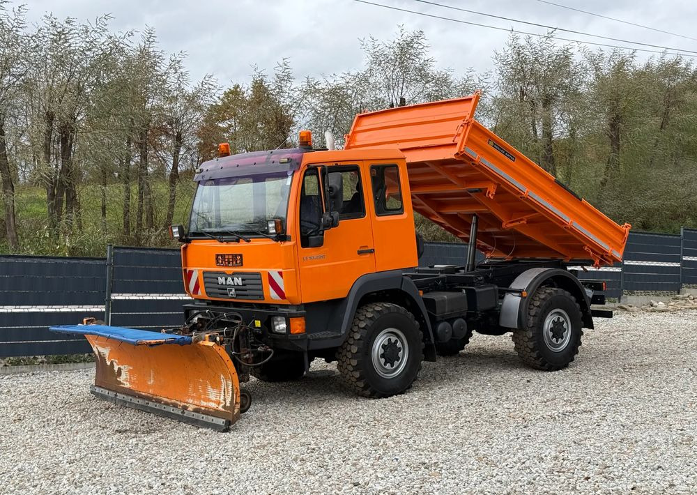 MAN * MAN 10-220 * Pług * Kiper Wywrotka Meiller * 4x4 * Zimowe Utrzymanie * Unimog * - Kallurauto: pilt 1 MAN * MAN 10-220 * Pług * Kiper Wywrotka Meiller * 4x4 * Zimowe Utrzymanie * Unimog * - Kallurauto: pilt 1