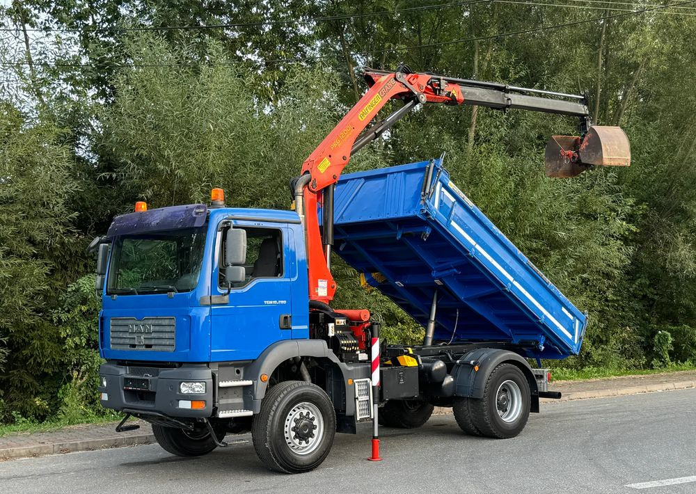 MAN * MAN 18 280 * Kiper Wywrotka * 4x4 * HDS Palfinger 120 STAN BARDZO DOBRY * Sprowadzony - Kallurauto: pilt 1 MAN * MAN 18 280 * Kiper Wywrotka * 4x4 * HDS Palfinger 120 STAN BARDZO DOBRY * Sprowadzony - Kallurauto: pilt 1