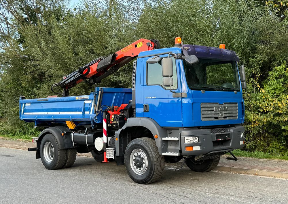 MAN * MAN 18 280 * Kiper Wywrotka * 4x4 * HDS Palfinger 120 STAN BARDZO DOBRY * Sprowadzony - Kallurauto: pilt 2 MAN * MAN 18 280 * Kiper Wywrotka * 4x4 * HDS Palfinger 120 STAN BARDZO DOBRY * Sprowadzony - Kallurauto: pilt 2
