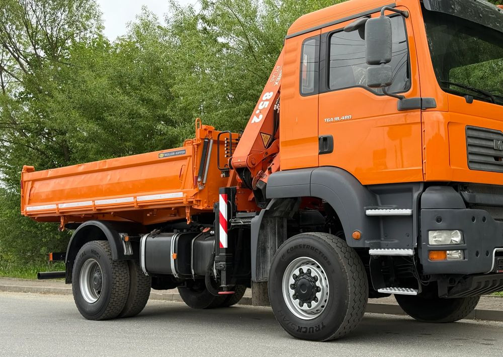 MAN * MAN 18 480 * KIPER WYWROTKA * 4x4 * HDS ATLAS 85* STAN BARDZO DOBRY * Sprowadzony - Kallurauto: pilt 5 MAN * MAN 18 480 * KIPER WYWROTKA * 4x4 * HDS ATLAS 85* STAN BARDZO DOBRY * Sprowadzony - Kallurauto: pilt 5