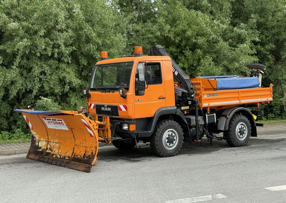 MAN * MAN LE 10.220 *Kiper Wywrotka * 4x4 * Pług Piaskarka * Zimowe Utrzymanie * Sprowadzony * HDS MKG * - Kallurauto: pilt 2 MAN * MAN LE 10.220 *Kiper Wywrotka * 4x4 * Pług Piaskarka * Zimowe Utrzymanie * Sprowadzony * HDS MKG * - Kallurauto: pilt 2
