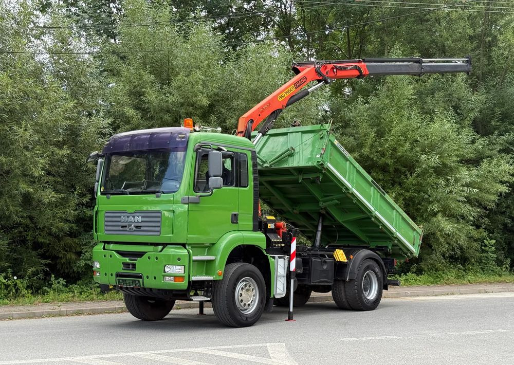 MAN * MAN TGA 18-360 * Kiper Wywrotka * 4x2 * Kran Palfinger PK 9501 Sprowadzony - Kallurauto: pilt 1 MAN * MAN TGA 18-360 * Kiper Wywrotka * 4x2 * Kran Palfinger PK 9501 Sprowadzony - Kallurauto: pilt 1