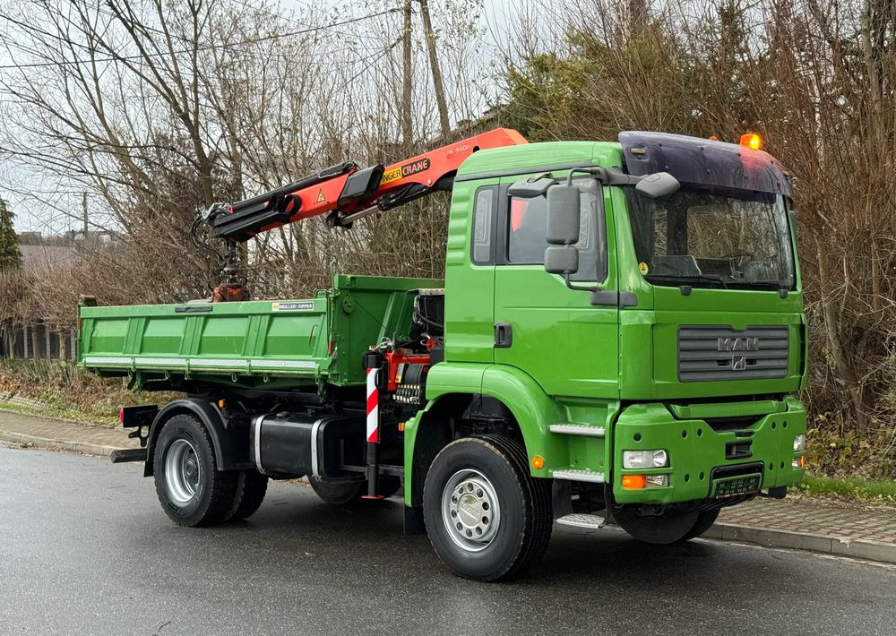 MAN * MAN TGA 18-360 * Kiper Wywrotka * 4x2 * Kran Palfinger PK 9501 Sprowadzony - Kallurauto: pilt 2 MAN * MAN TGA 18-360 * Kiper Wywrotka * 4x2 * Kran Palfinger PK 9501 Sprowadzony - Kallurauto: pilt 2