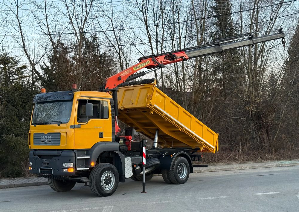 MAN * MAN TGA 18-410 * KIPER WYWROTKA * 4x4 * HDS Palfinger PK16500* Sprowadzony* Bardzo Dobry Stan * - Kallurauto: pilt 1 MAN * MAN TGA 18-410 * KIPER WYWROTKA * 4x4 * HDS Palfinger PK16500* Sprowadzony* Bardzo Dobry Stan * - Kallurauto: pilt 1