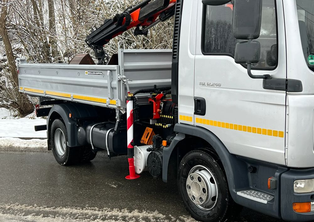 MAN MAN TGL 12-240 Kiper Wywrotka 4x2 Kran PALFINGER PK 12500 BARDZO DOBRY STAN - Kallurauto: pilt 5 MAN MAN TGL 12-240 Kiper Wywrotka 4x2 Kran PALFINGER PK 12500 BARDZO DOBRY STAN - Kallurauto: pilt 5