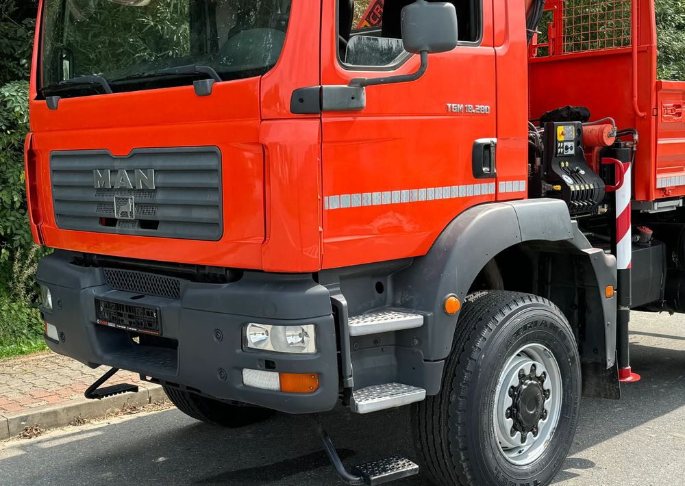 Kallurauto MAN * TGM 18-280 MAN 4x4 HDS Palfinger PK10500 * Kiper Wywrotka * Bardzo Dobry Stan: pilt 12