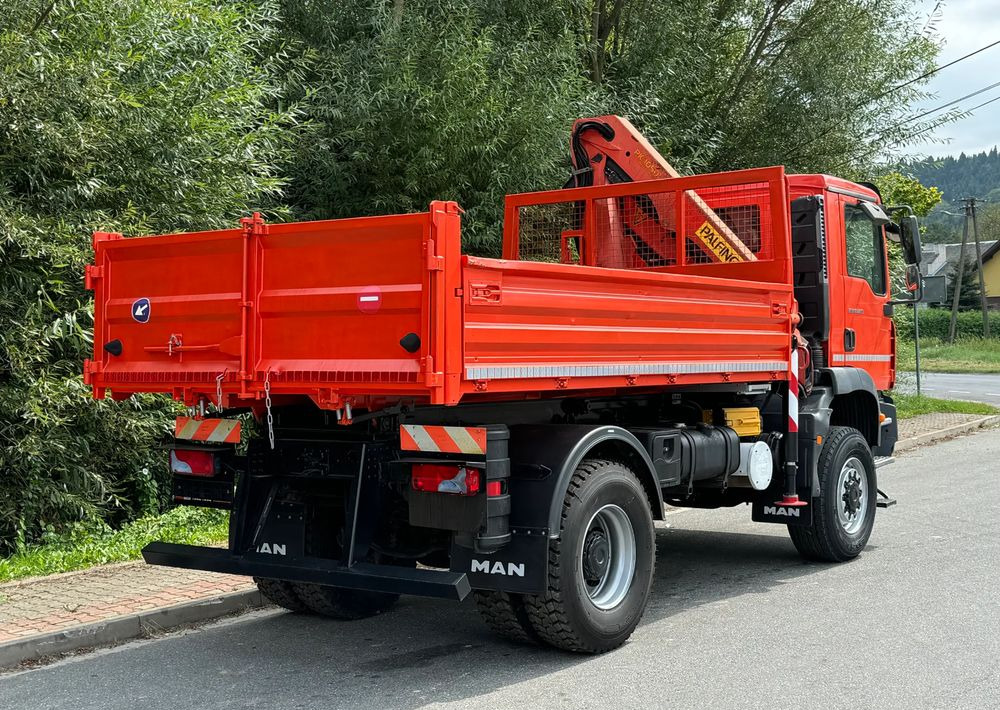 Kallurauto MAN * TGM 18-280 MAN 4x4 HDS Palfinger PK10500 * Kiper Wywrotka * Bardzo Dobry Stan: pilt 10