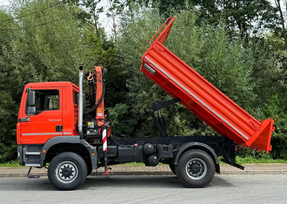 Kallurauto MAN * TGM 18-280 MAN 4x4 HDS Palfinger PK10500 * Kiper Wywrotka * Bardzo Dobry Stan: pilt 28