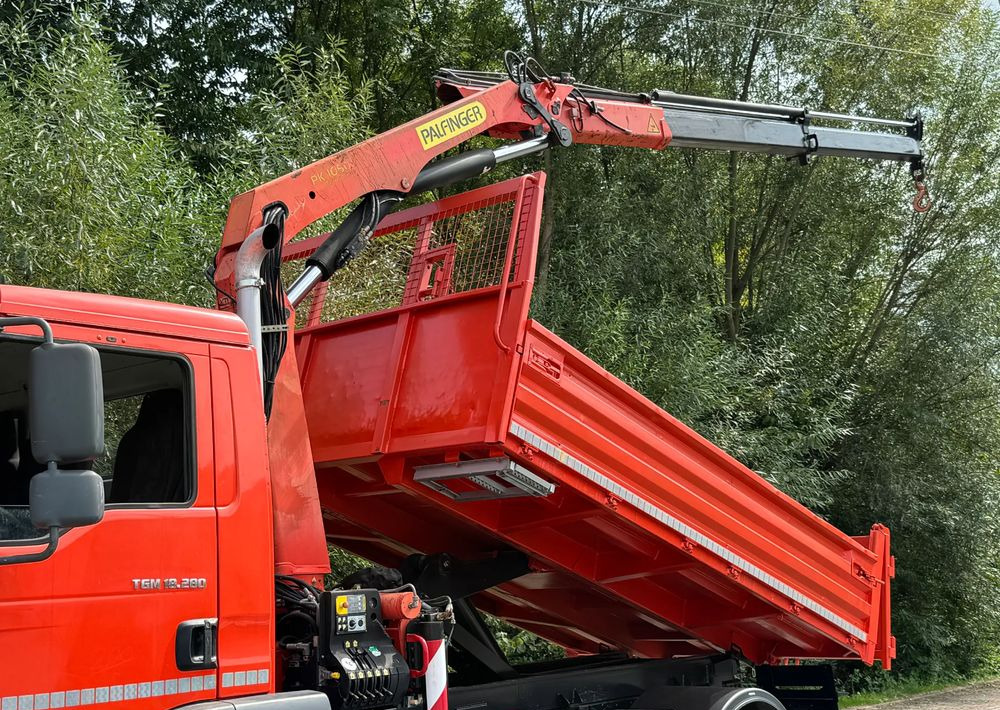 Kallurauto MAN * TGM 18-280 MAN 4x4 HDS Palfinger PK10500 * Kiper Wywrotka * Bardzo Dobry Stan: pilt 21