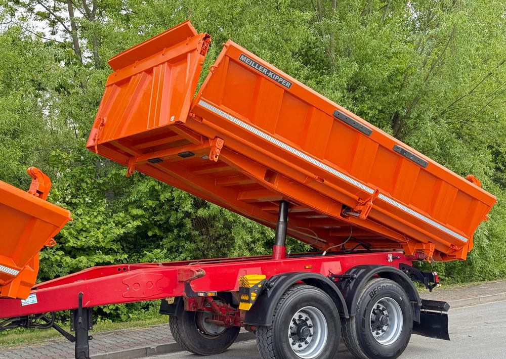Meiller * Przyczepa Tandem * Meiller * Bordmatic Kiper Wywrotka x3 * Stan Idealny - Kalluri järelhaagis: pilt 2 Meiller * Przyczepa Tandem * Meiller * Bordmatic Kiper Wywrotka x3 * Stan Idealny - Kalluri järelhaagis: pilt 2