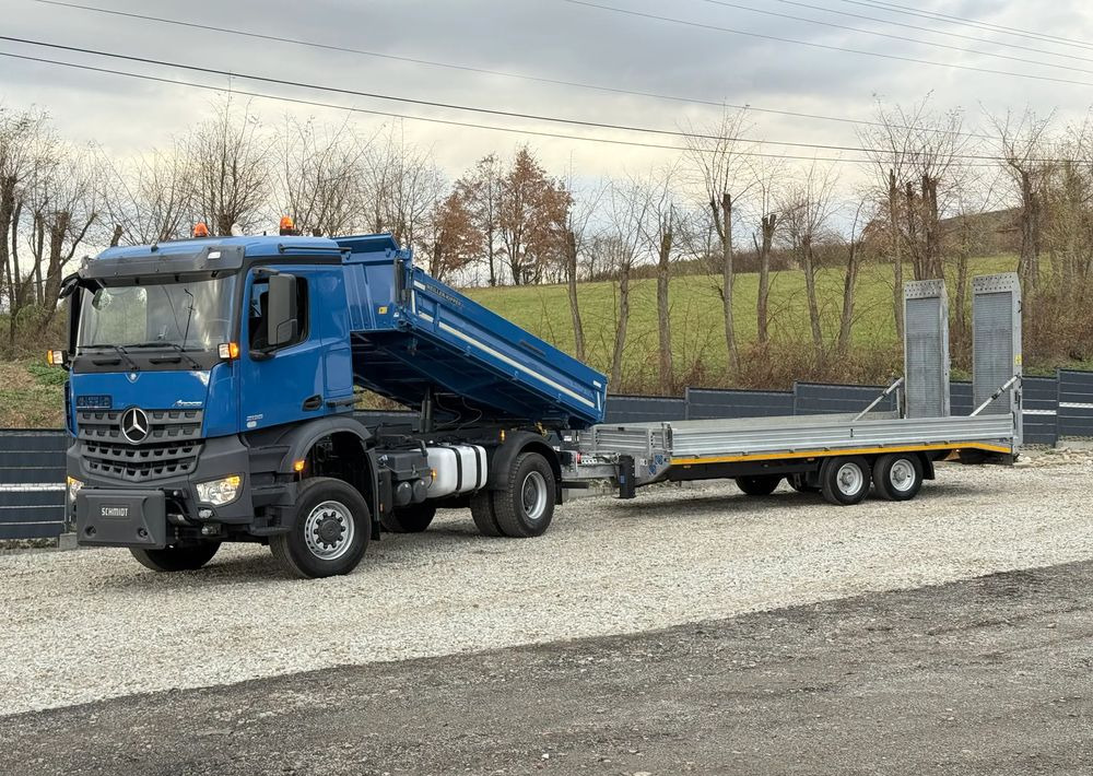 Mercedes-Benz * Arocs * 4X4 * JAK NOWY * Wywrotka Kiper Meiller+ Przyczepa * Zestaw Sprowadzony * 80.700 km Oryginalnie * Mercedes - Kallurauto: pilt 1 Mercedes-Benz * Arocs * 4X4 * JAK NOWY * Wywrotka Kiper Meiller+ Przyczepa * Zestaw Sprowadzony * 80.700 km Oryginalnie * Mercedes - Kallurauto: pilt 1