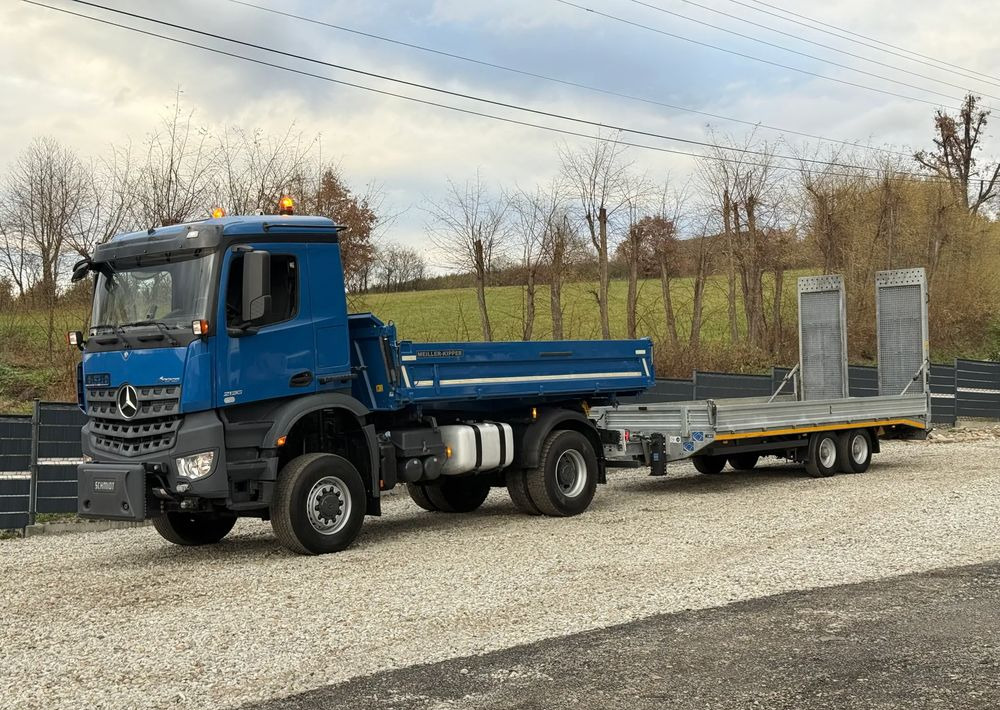 Mercedes-Benz * Arocs * 4X4 * JAK NOWY * Wywrotka Kiper Meiller+ Przyczepa * Zestaw Sprowadzony * 80.700 km Oryginalnie * Mercedes - Kallurauto: pilt 2 Mercedes-Benz * Arocs * 4X4 * JAK NOWY * Wywrotka Kiper Meiller+ Przyczepa * Zestaw Sprowadzony * 80.700 km Oryginalnie * Mercedes - Kallurauto: pilt 2