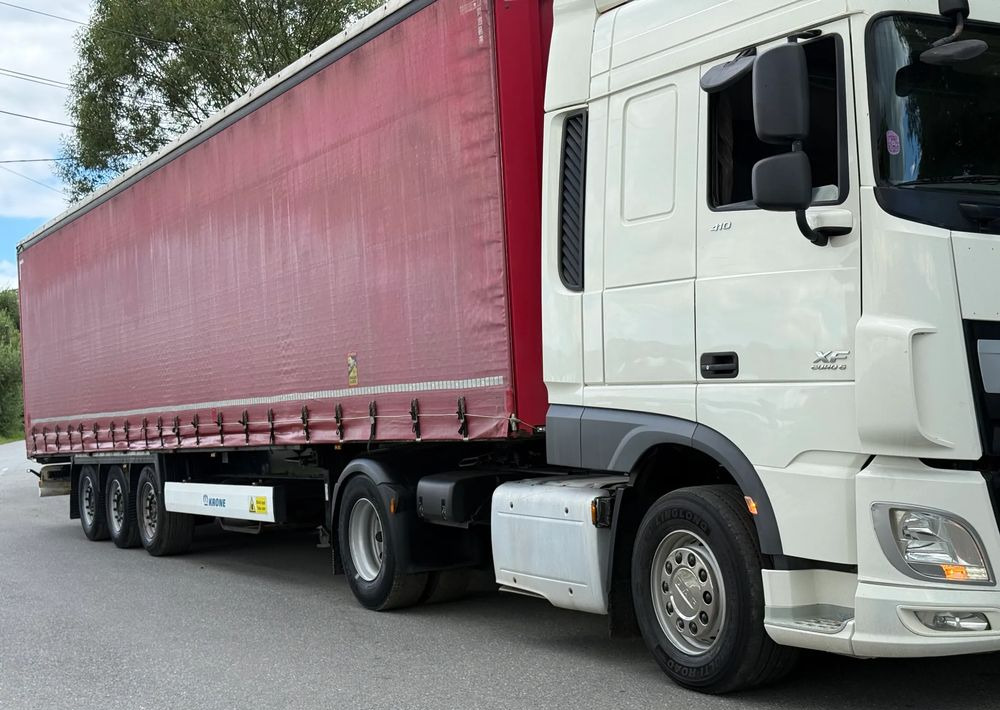 DAF * Zestaw * DAF 106 Euro 6 + Naczepa Krone * Bardzo Dobry Stan - Sadulveok, Tentpoolhaagis: pilt 5 DAF * Zestaw * DAF 106 Euro 6 + Naczepa Krone * Bardzo Dobry Stan - Sadulveok, Tentpoolhaagis: pilt 5