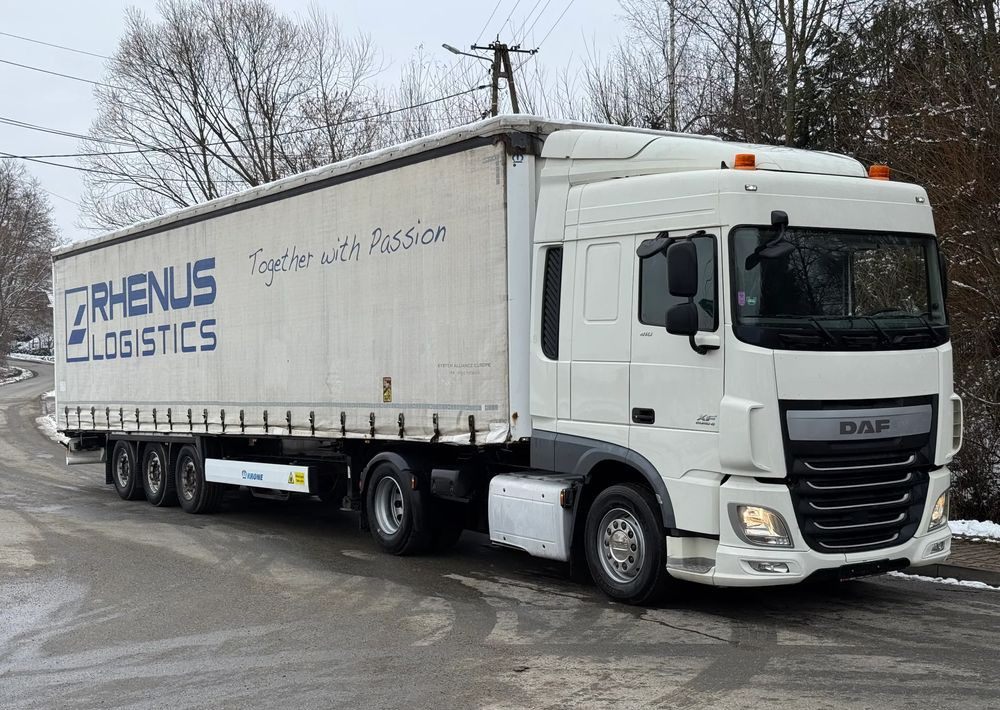 DAF * Zestaw * DAF 106 Euro 6 + Naczepa Krone * Bardzo Dobry Stan - Sadulveok, Tentpoolhaagis: pilt 2 DAF * Zestaw * DAF 106 Euro 6 + Naczepa Krone * Bardzo Dobry Stan - Sadulveok, Tentpoolhaagis: pilt 2