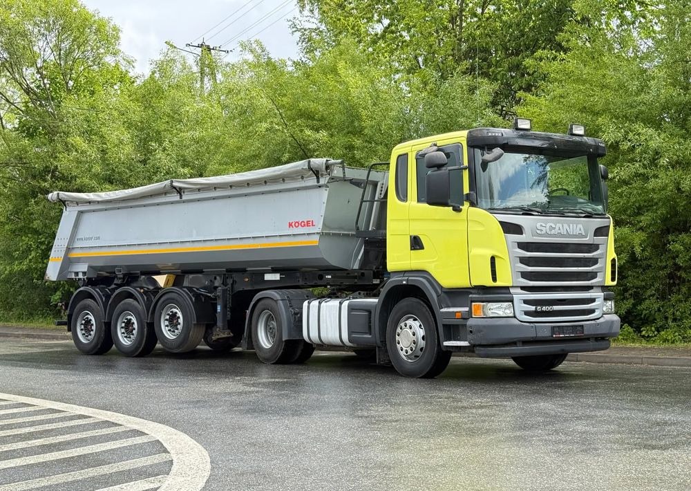 Scania * Zestaw * Scania G400 + Naczepa Kogel Kiper Wywrotka * Sprowadzony * Bardzo Dobry Stan * - Sadulveok, Kallur-poolhaagis: pilt 2 Scania * Zestaw * Scania G400 + Naczepa Kogel Kiper Wywrotka * Sprowadzony * Bardzo Dobry Stan * - Sadulveok, Kallur-poolhaagis: pilt 2
