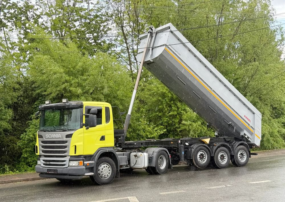 Scania * Zestaw * Scania G400 + Naczepa Kogel Kiper Wywrotka * Sprowadzony * Bardzo Dobry Stan * - Sadulveok, Kallur-poolhaagis: pilt 1 Scania * Zestaw * Scania G400 + Naczepa Kogel Kiper Wywrotka * Sprowadzony * Bardzo Dobry Stan * - Sadulveok, Kallur-poolhaagis: pilt 1