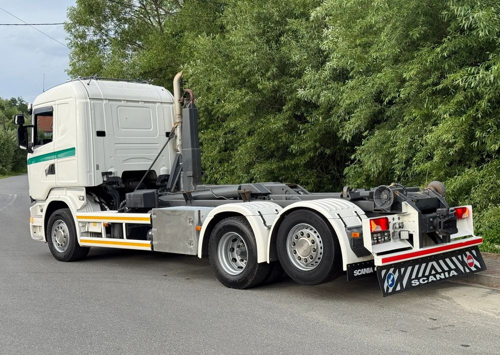 Konkstõstukiga veoauto Scania * Hakowiec * Scania R520 V8 * Sprowadzona * Multilift * Bardzo Dobry Stan: pilt 9