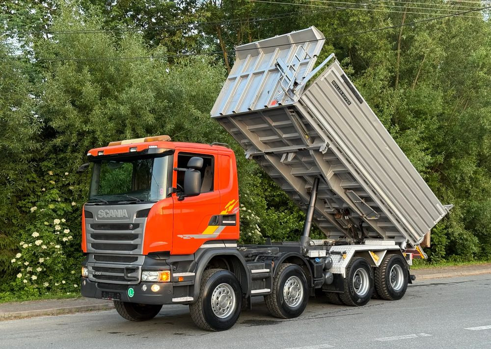 Scania * Kiper * Wywrotka * Scania R490 * 8X4 * Bordmatic * Jak Nowy * Stan Perfekcyjny * Sprowadzony - Kallurauto: pilt 1 Scania * Kiper * Wywrotka * Scania R490 * 8X4 * Bordmatic * Jak Nowy * Stan Perfekcyjny * Sprowadzony - Kallurauto: pilt 1