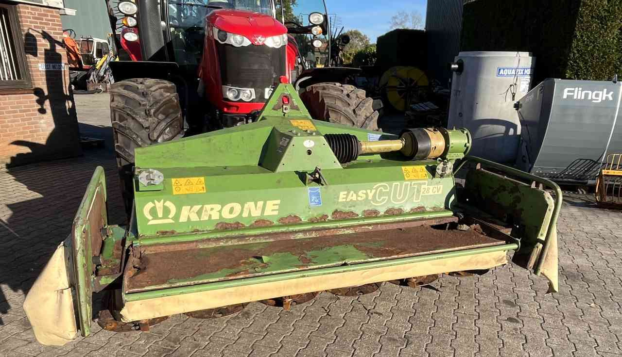 Krone Easycut 28 CV frontmaaier, schijvenmaaier, mower Hooibouwmachines - Niiduk: pilt 2 Krone Easycut 28 CV frontmaaier, schijvenmaaier, mower Hooibouwmachines - Niiduk: pilt 2