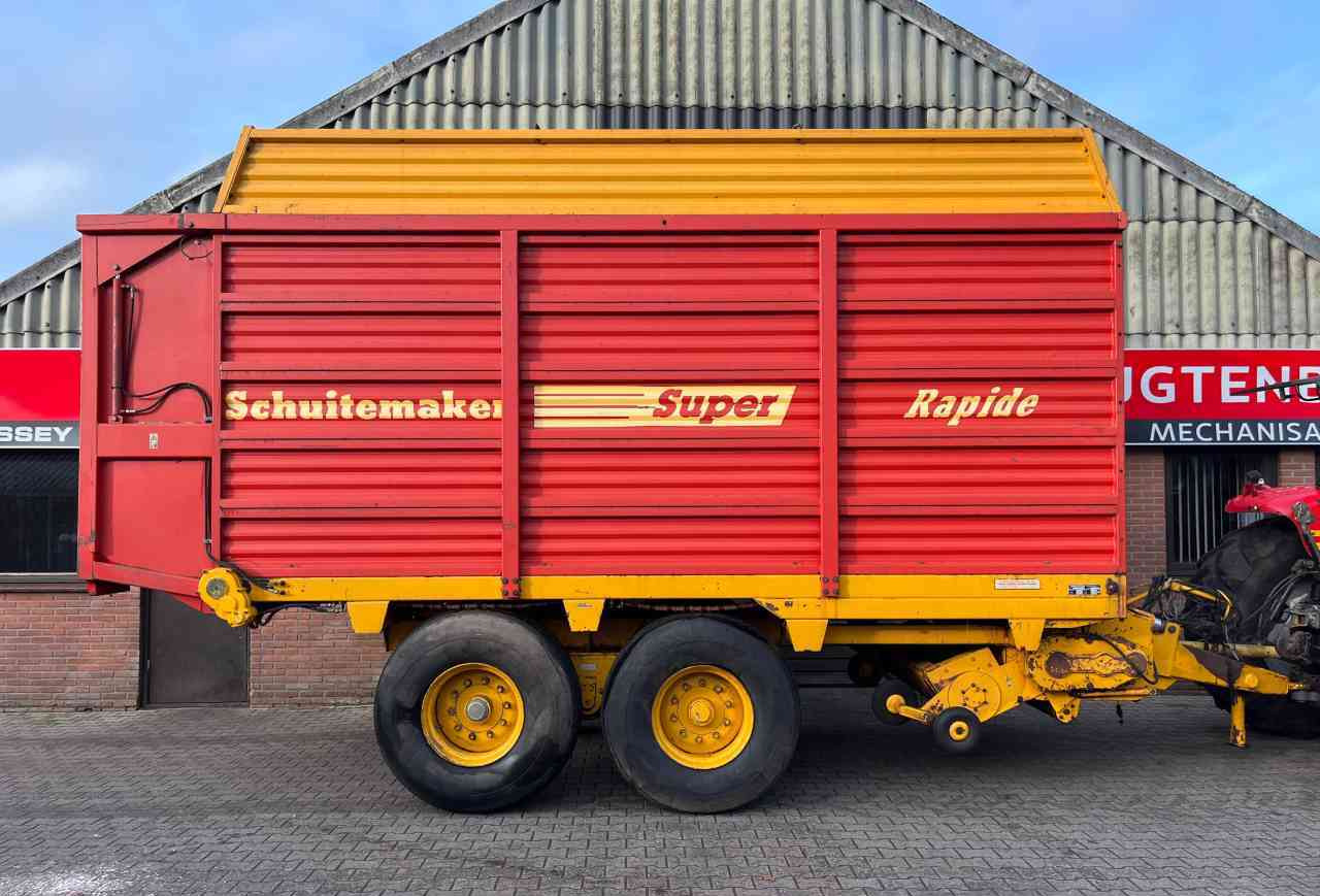 Schuitemaker Rapide 125 S opraapwagen. Weidebouwmachines - Iselaadiv vanker: pilt 1 Schuitemaker Rapide 125 S opraapwagen. Weidebouwmachines - Iselaadiv vanker: pilt 1