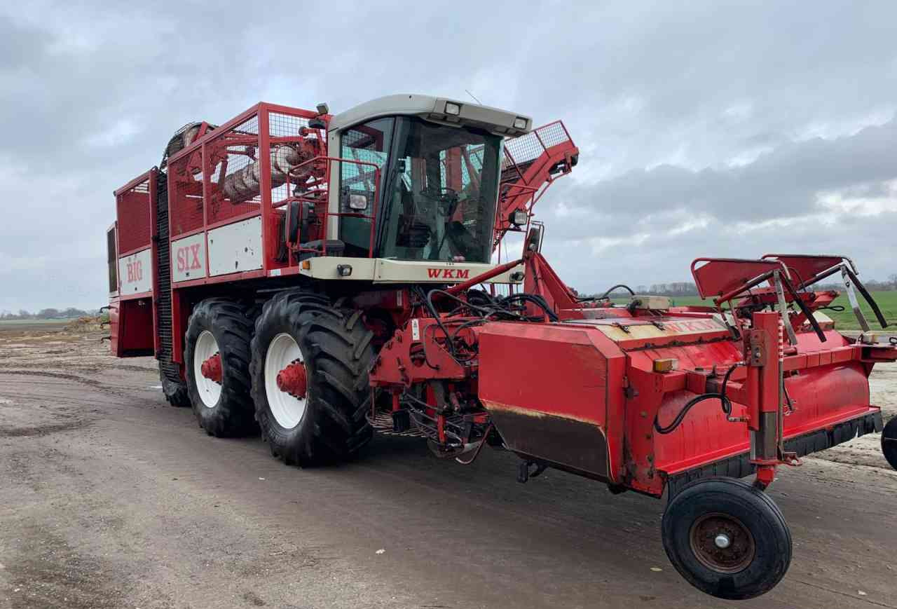 WKM Agrifac WKM BIG SIX Bietenrooier, rooimachines, oogstmachines. - Peedivõtumasin: pilt 1 WKM Agrifac WKM BIG SIX Bietenrooier, rooimachines, oogstmachines. - Peedivõtumasin: pilt 1