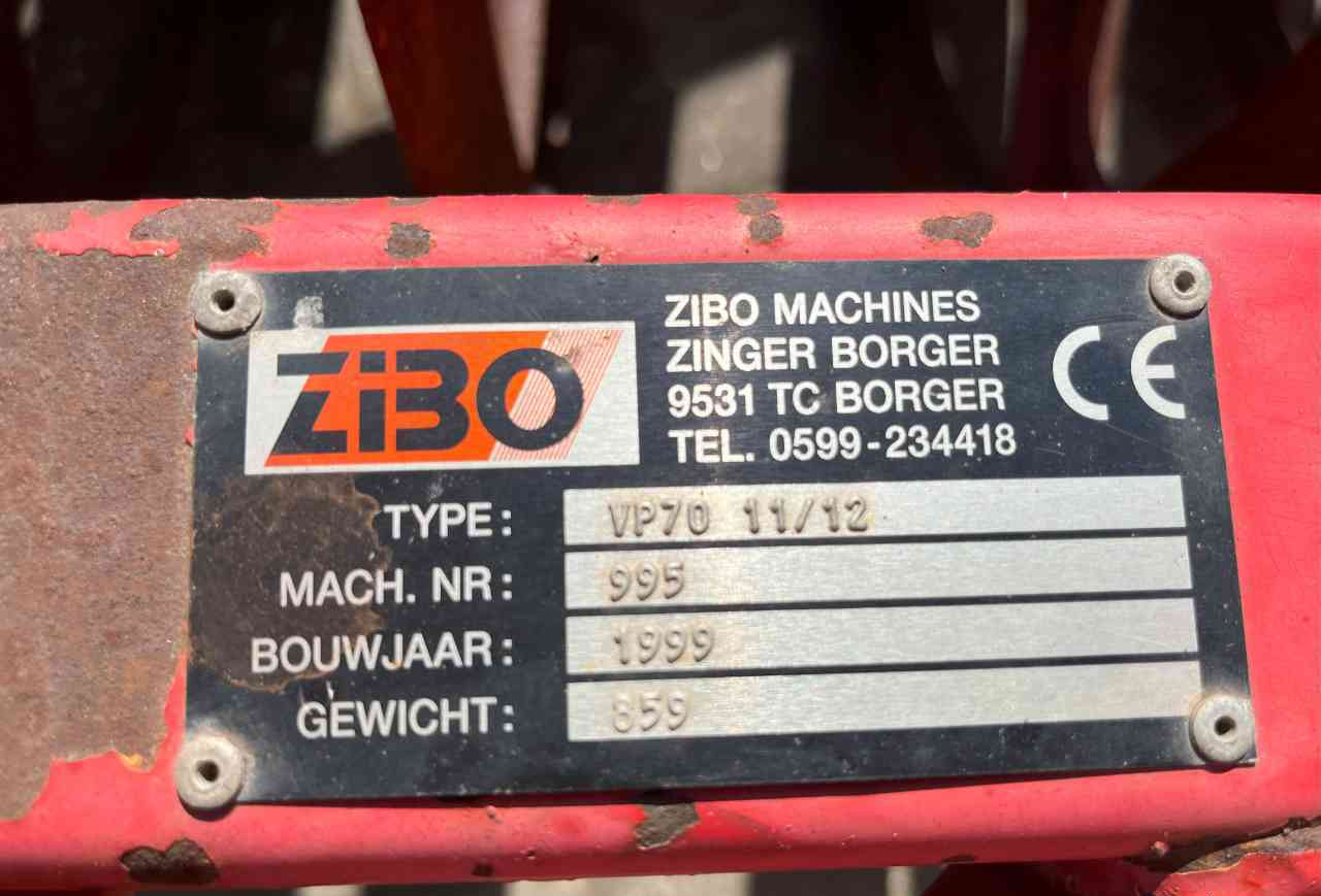 Zibo VP70 11/12 vorenpakker 2,50 m. grondbewerking - Põllurull: pilt 5 Zibo VP70 11/12 vorenpakker 2,50 m. grondbewerking - Põllurull: pilt 5