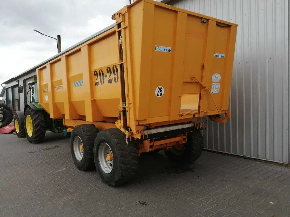 Przyczepa skorupowa 16 ton ROLLAND 20-29 TURBOVRAC - Põllutöö järelhaagis: pilt 2 Przyczepa skorupowa 16 ton ROLLAND 20-29 TURBOVRAC - Põllutöö järelhaagis: pilt 2