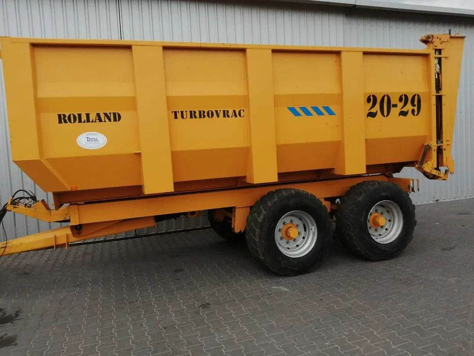Przyczepa skorupowa 16 ton ROLLAND 20-29 TURBOVRAC - Põllutöö järelhaagis: pilt 1 Przyczepa skorupowa 16 ton ROLLAND 20-29 TURBOVRAC - Põllutöö järelhaagis: pilt 1