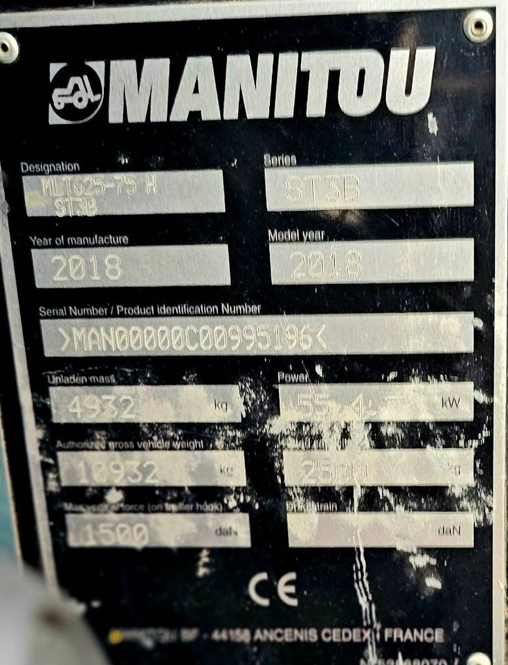 Teleskooplaadur Manitou MLT 625 -75H CLASSIC: pilt 13