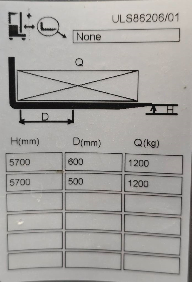 Uus Lükandmastiga tõstuk UniCarriers ULS 120 DTFVXC 570: pilt 14