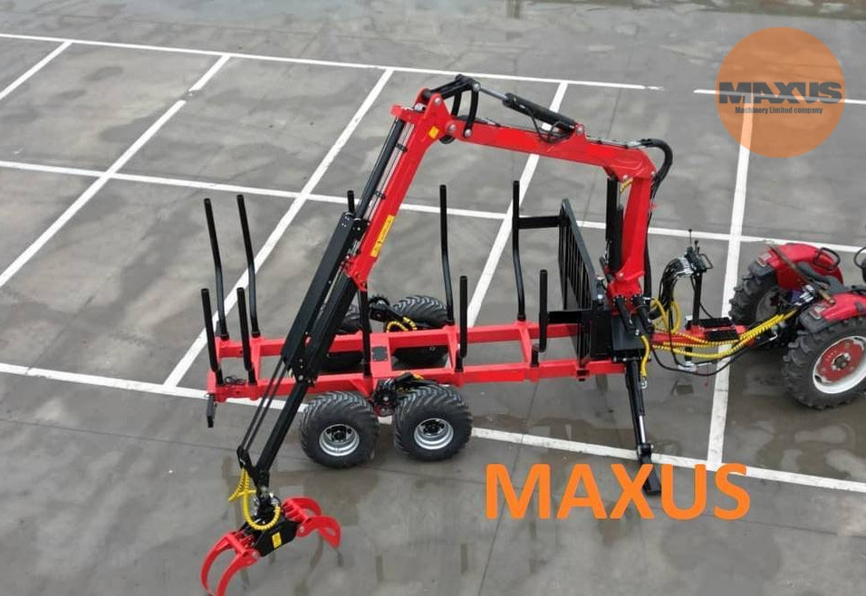 Maxus MAXUS 1400 Forstanhänger + Kran 780 - Metsahaagis: pilt 3 Maxus MAXUS 1400 Forstanhänger + Kran 780 - Metsahaagis: pilt 3