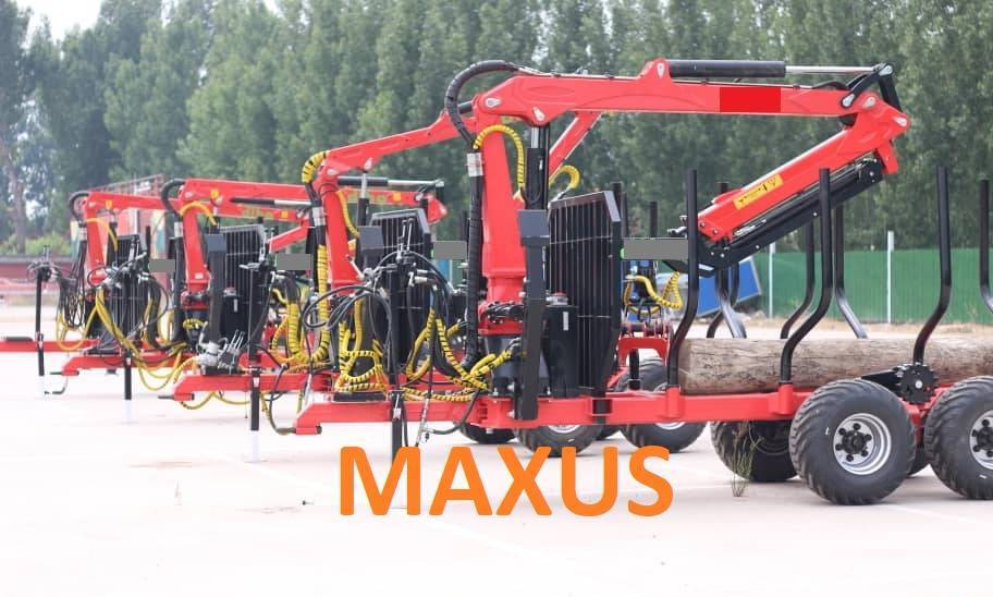 NEW MAXUS 6 TON Trailer + Crane 4.2 m Warranty | НОВА прицепа 6 ТОН + Кран 4,2 м MAXUS Гарантія - Metsahaagis: pilt 2 NEW MAXUS 6 TON Trailer + Crane 4.2 m Warranty | НОВА прицепа 6 ТОН + Кран 4,2 м MAXUS Гарантія - Metsahaagis: pilt 2