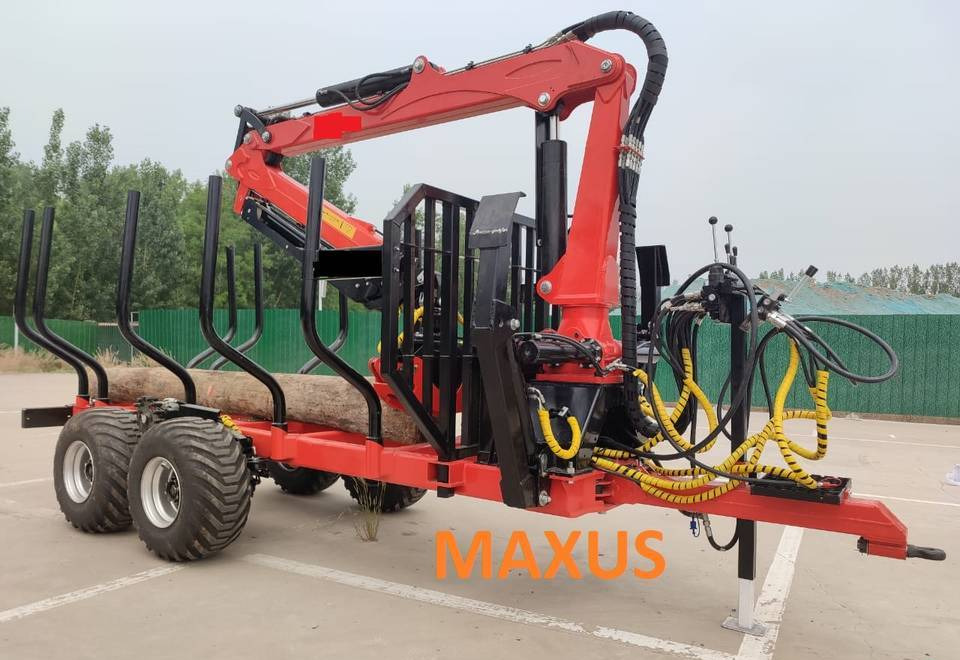 NEW MAXUS 6 TON Trailer + Crane 4.2 m Warranty | НОВА прицепа 6 ТОН + Кран 4,2 м MAXUS Гарантія - Metsahaagis: pilt 4 NEW MAXUS 6 TON Trailer + Crane 4.2 m Warranty | НОВА прицепа 6 ТОН + Кран 4,2 м MAXUS Гарантія - Metsahaagis: pilt 4