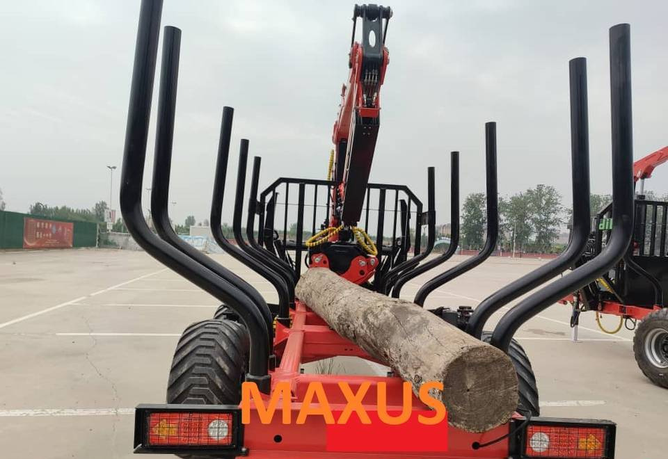 NEW MAXUS 6 TON Trailer + Crane 4.2 m Warranty | НОВА прицепа 6 ТОН + Кран 4,2 м MAXUS Гарантія - Metsahaagis: pilt 1 NEW MAXUS 6 TON Trailer + Crane 4.2 m Warranty | НОВА прицепа 6 ТОН + Кран 4,2 м MAXUS Гарантія - Metsahaagis: pilt 1